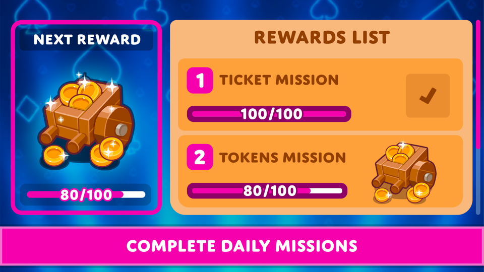 Super Tarot missions