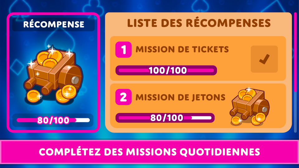 Les missions Super Tarot
